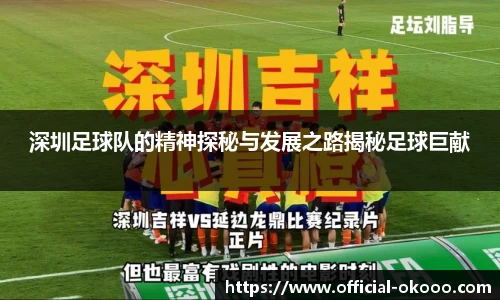 深圳足球队的精神探秘与发展之路揭秘足球巨献